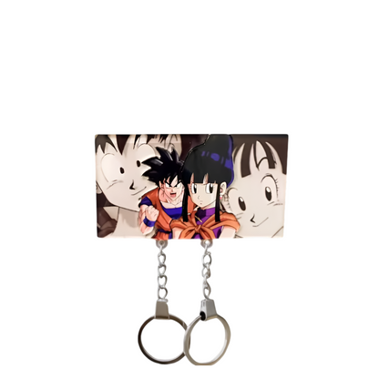 Porte-clés mural - Couple