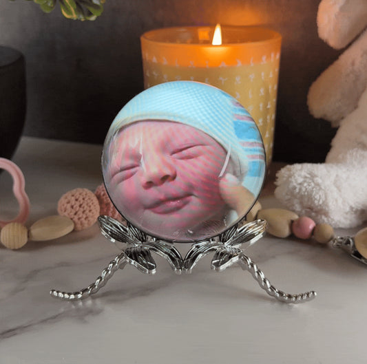 MemoryBall - Sfera con display personalizzabile